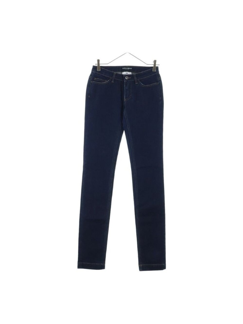 Dolce & Gabbana Denim Pants Zip Fly Skinny Indigo